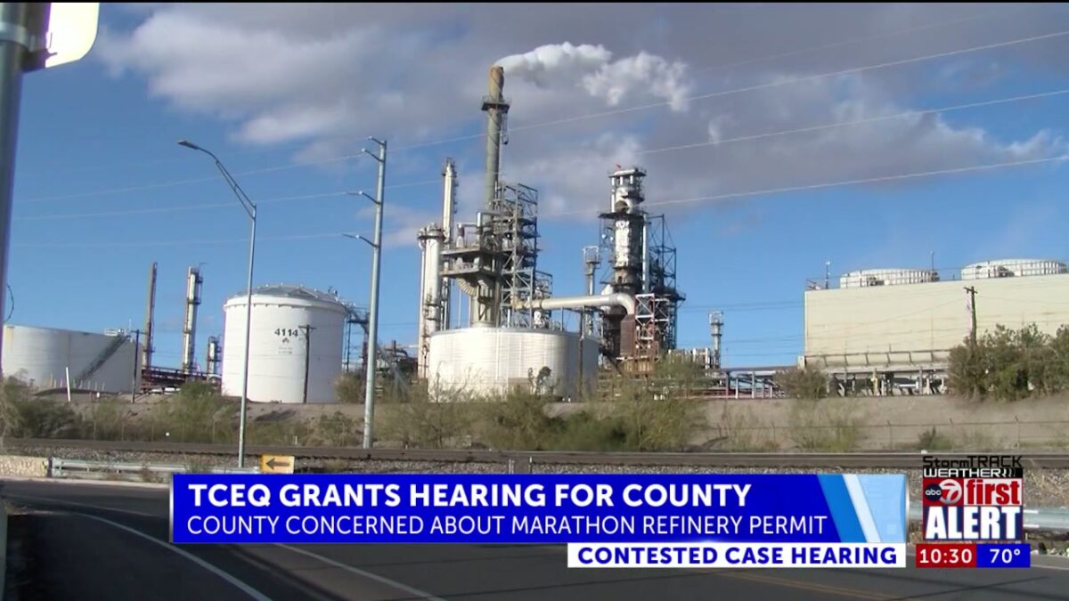 Contested case hearing granted for Marathon air quality permit