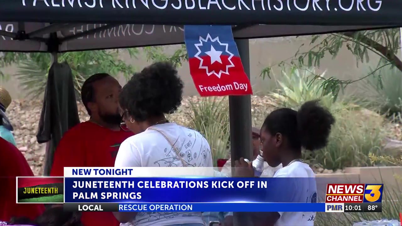 Juneteenth celebrations kick off in Palm Springs
