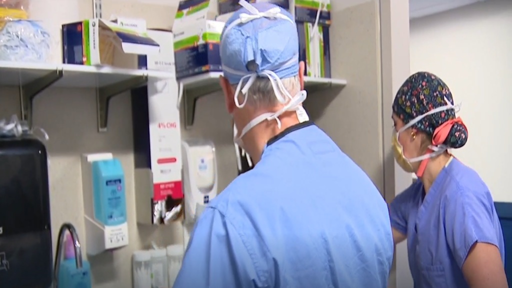 A longtime cardiac surgeon delayed retirement to help train his daughter