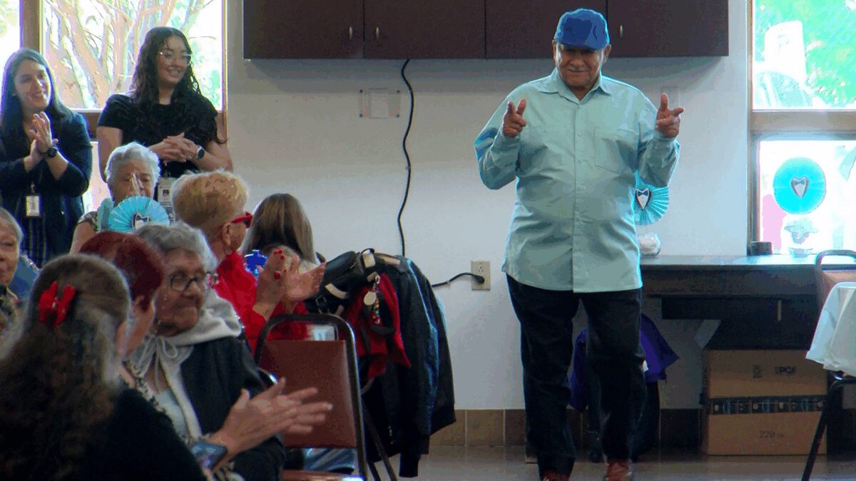 The United Community Center's (UCC) senior center was packed Friday morning for the first-ever Father's Day fashion show.