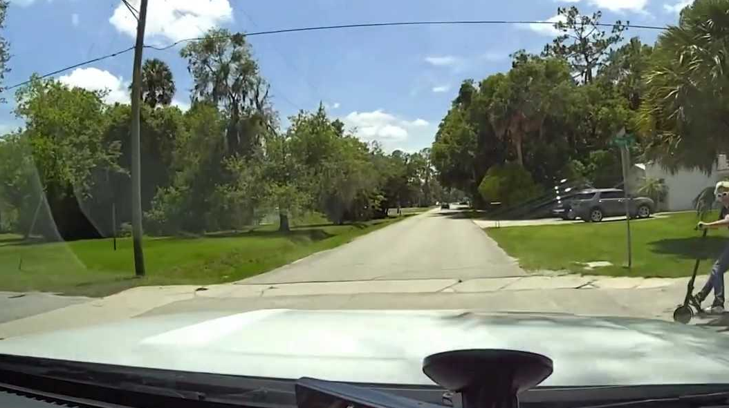 A Flagler County Sheriff’s Office deputy collided with a 15-year-old scooter operator in Bunnell after the teenager reportedly ran a stop sign