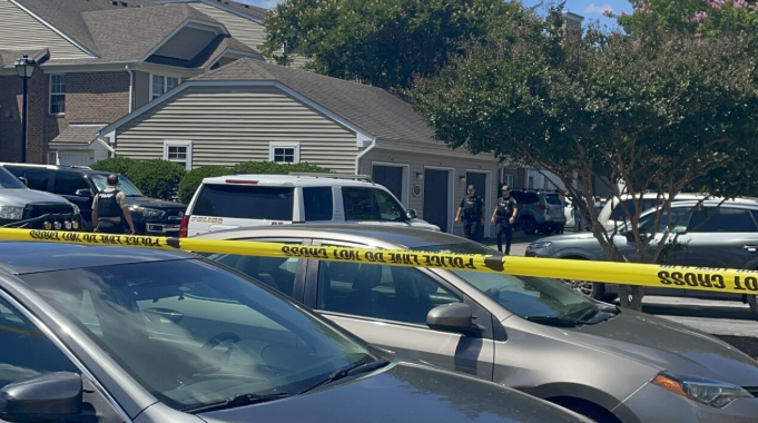 A 22-year-old woman was shot and killed by a 22-year-old man on Magnolia Chase Way in Virginia Beach early Sunday