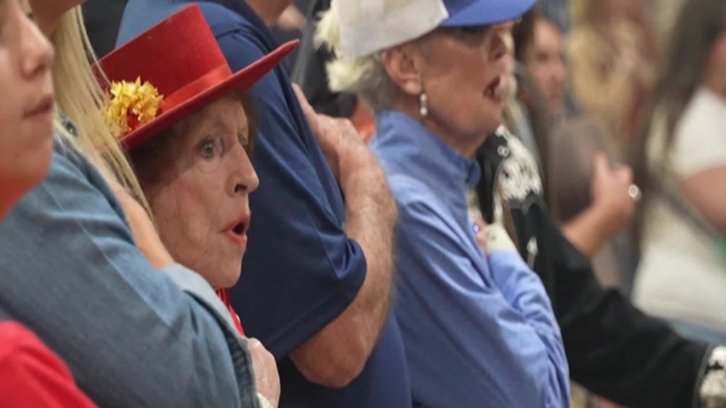 Joan Bledsoe has attended every single day of the Franklin Rodeo for 75 years — surviving multiple cancer diagnoses along the way.