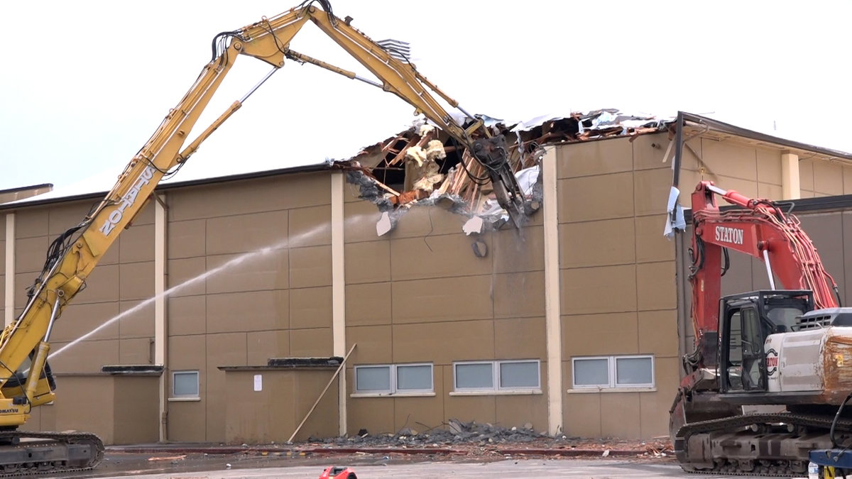Demolition of old Bend High begins with Gymnasium