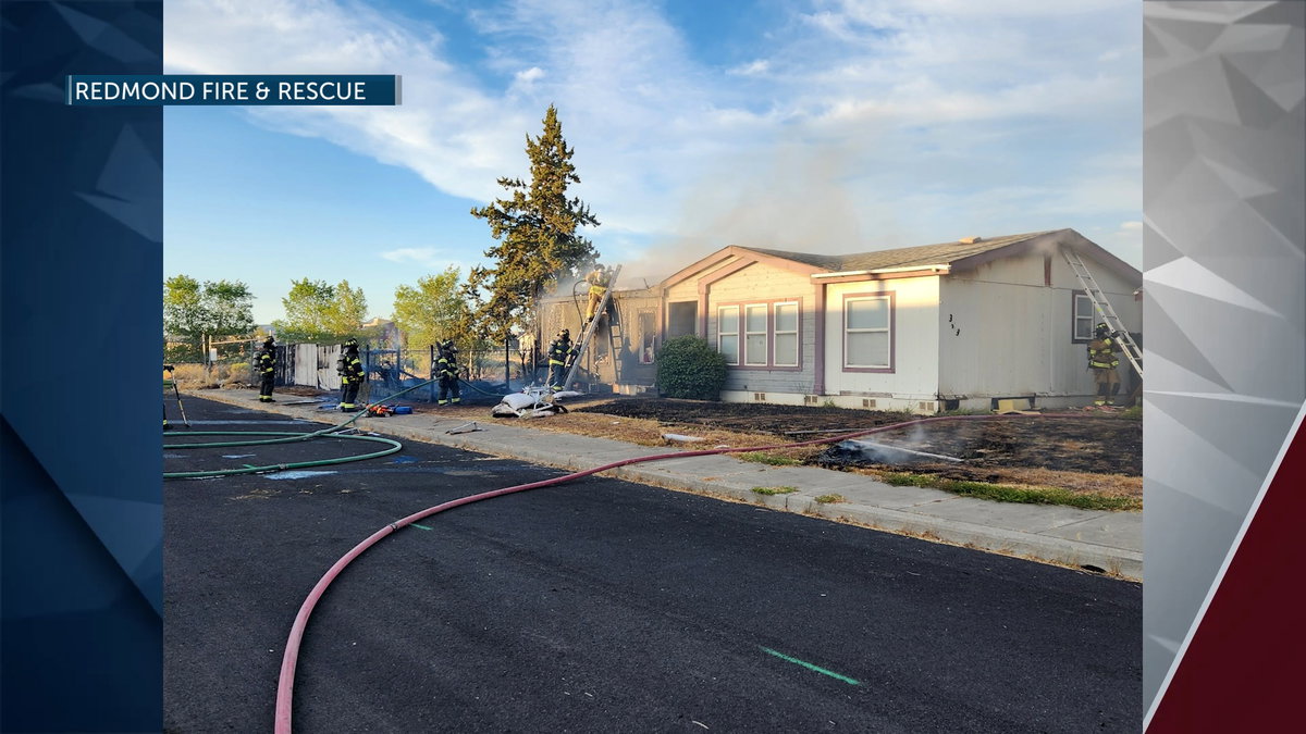 UPDATE: Illegal fireworks spark structure fire in northwest Redmond