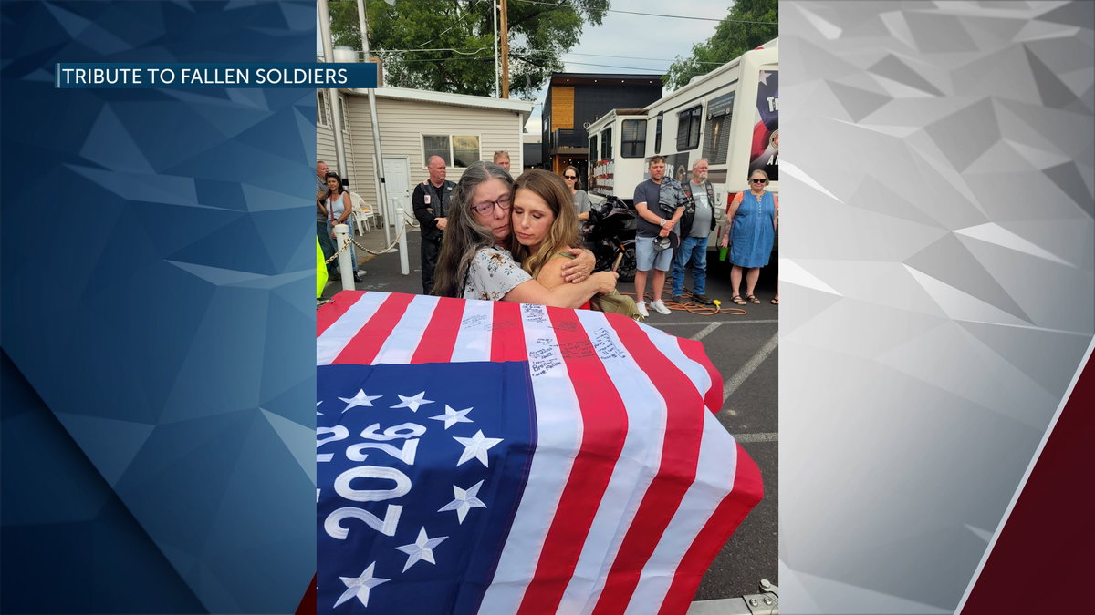 Tribute to fallen soldiers ride through Central Oregon