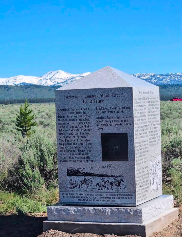 Island Park celebrates local history with monument dedication during America 250 event