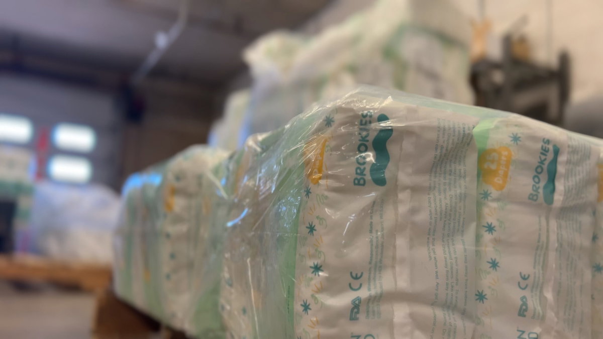 High turnout as EICAP distributes free diapers to local families