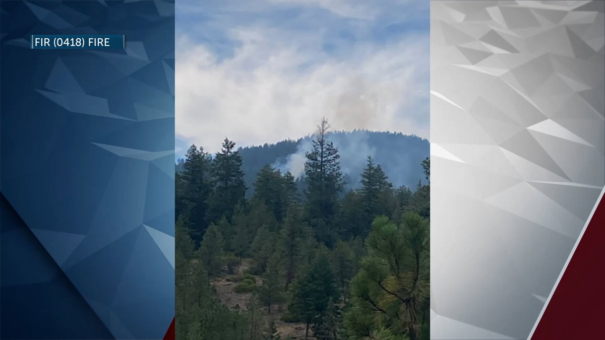 Fir Fire sparks near Prineville