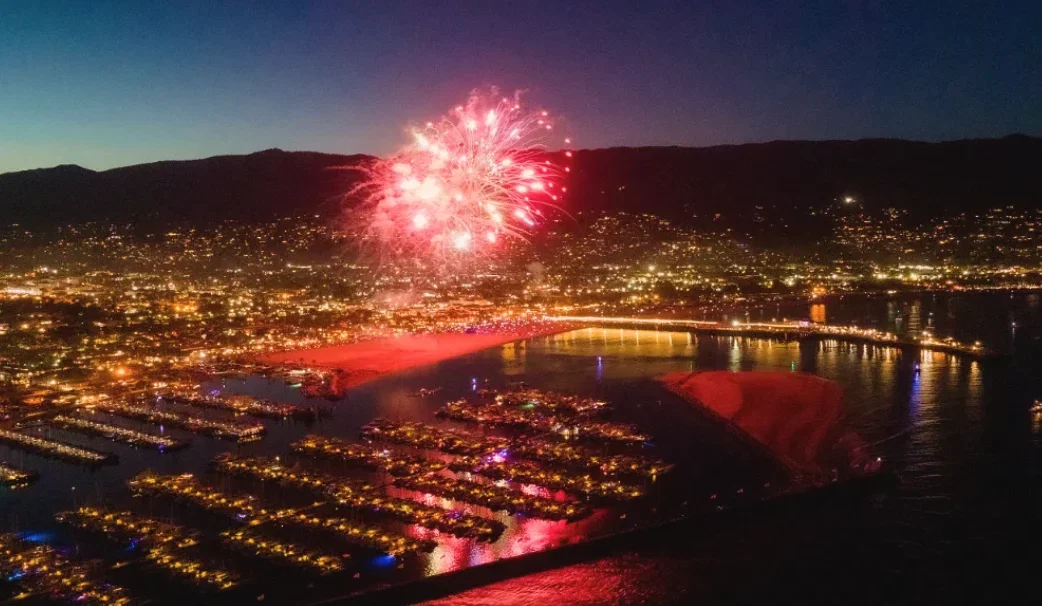 WATCH: Santa Barbara’s Waterfront Fourth of July Fireworks