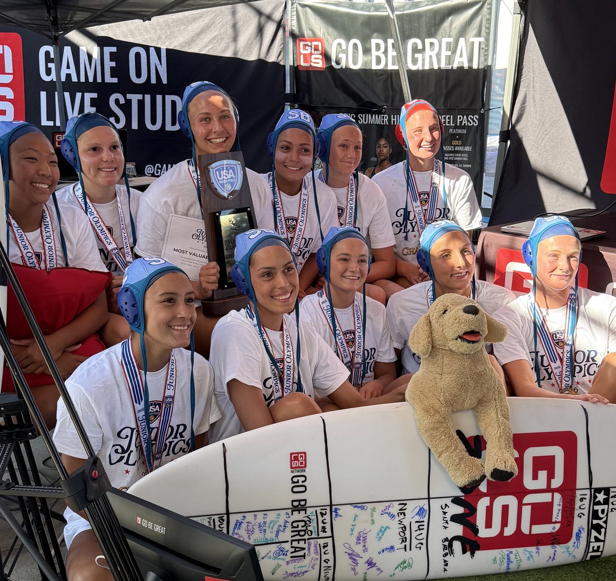 Double Championship! Santa Barbara Water Polo Club captures 16U
