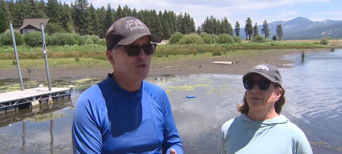 Duke and Anne Blackwood found and rescued bald eagle Jackie.