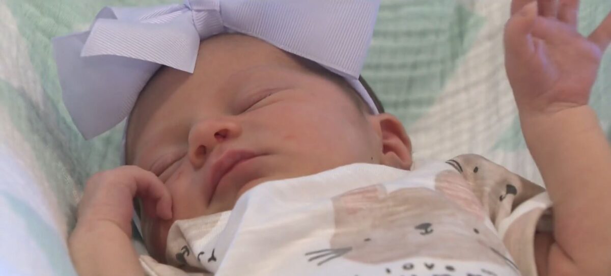 At just four days old