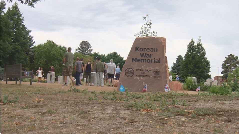 Some survive in photographs. Others live on in family memories. And some were shared Monday by the veterans themselves as Aurora officially dedicated the new Korean War Memorial at General's Park.