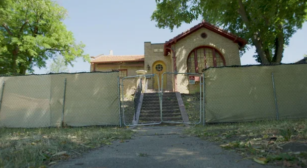 The so-called "Poop House" sits along Denver's historic 7th Avenue Parkway.