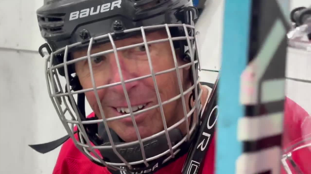 Mike McConnell is lacing up his skates just weeks before his 80th birthday.