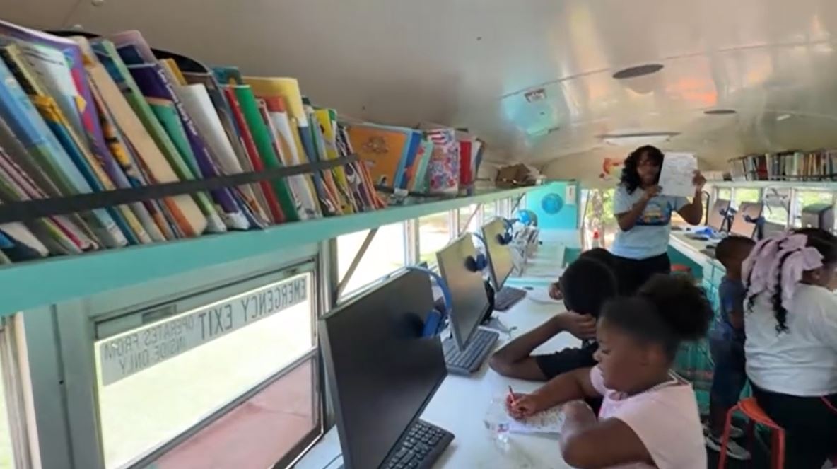 After a little Disney magic put an Oklahoma City mobile library in the national spotlight