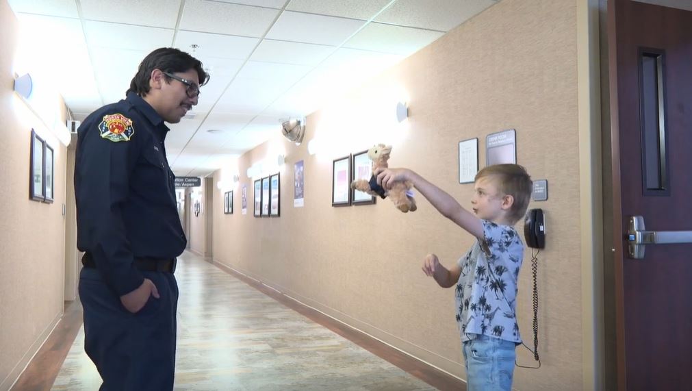 A family in Weber County never thought they would get to see the day their little boy would be back at a hospital for a happy reason. But on Tuesday