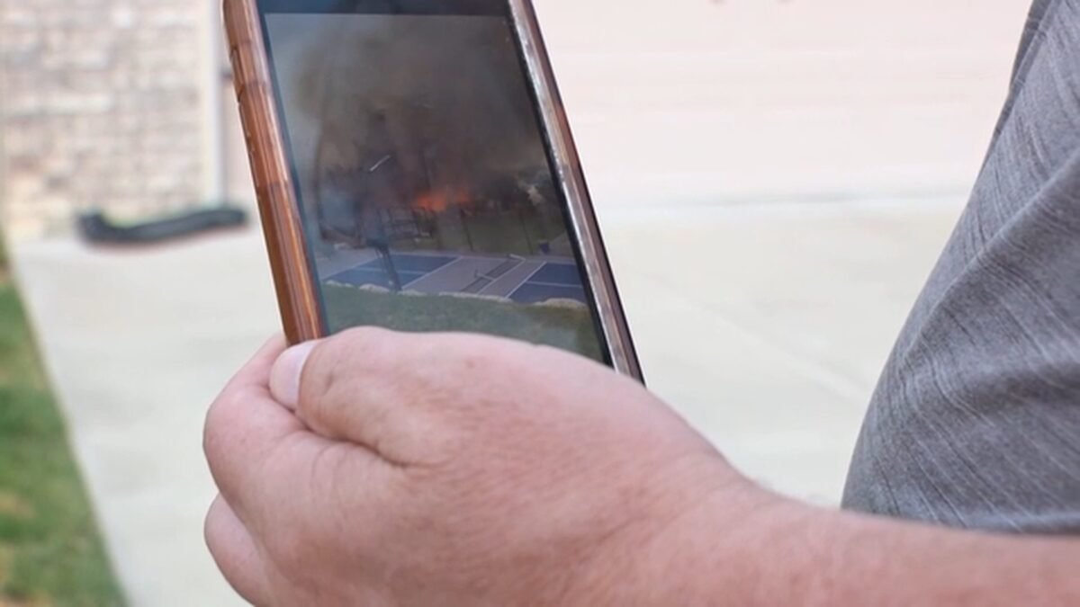 Neighbors in a Weber County neighborhood are relieved to be back home after they had to evacuate because of a fast-moving fire that burned right up to homes.