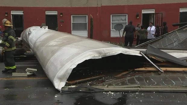 Eleven apartments were significantly damaged
