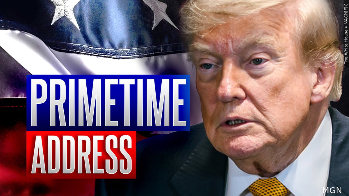 WATCH LIVE: President Trump addresses the nation tonight
