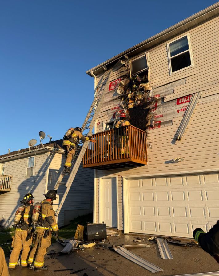 Columbia duplex fire accidentally caused by propane grill on balcony