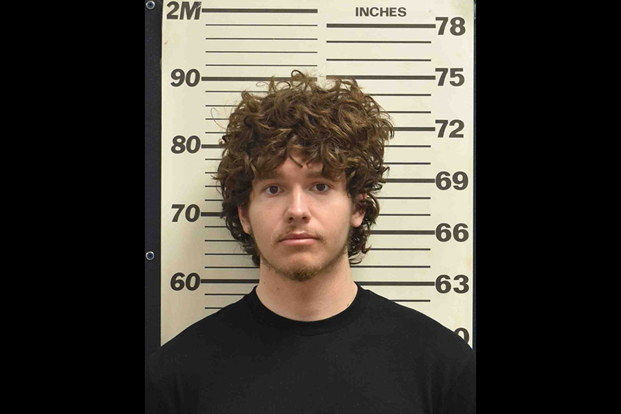 Preston Blaine Rossberg is charged with one felony count of first-degree arson.