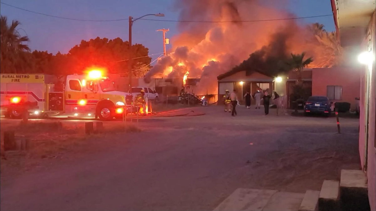GoFundMes created to help two Yuma families after fire destroys their homes