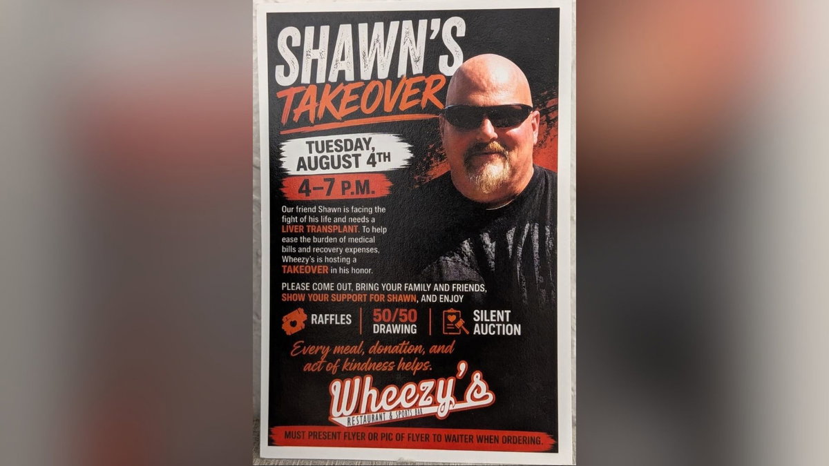 Wheezys to host fundraiser for man in need of liver transplant
