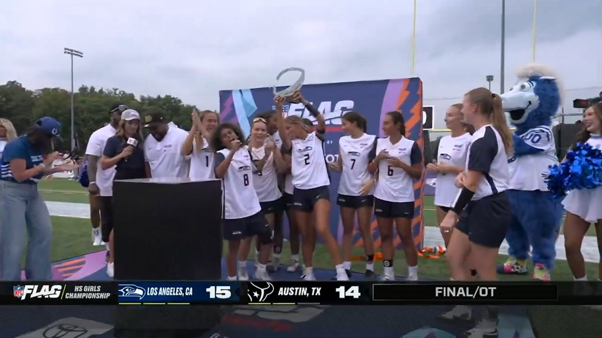 Local high school players win thrilling NFL Flag Championship
