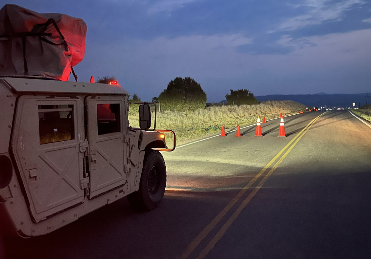 Changing checkpoint locations along Highway 67 in Fremont County pose more challenges for drivers in Aspen Acres Fire evacuation zone