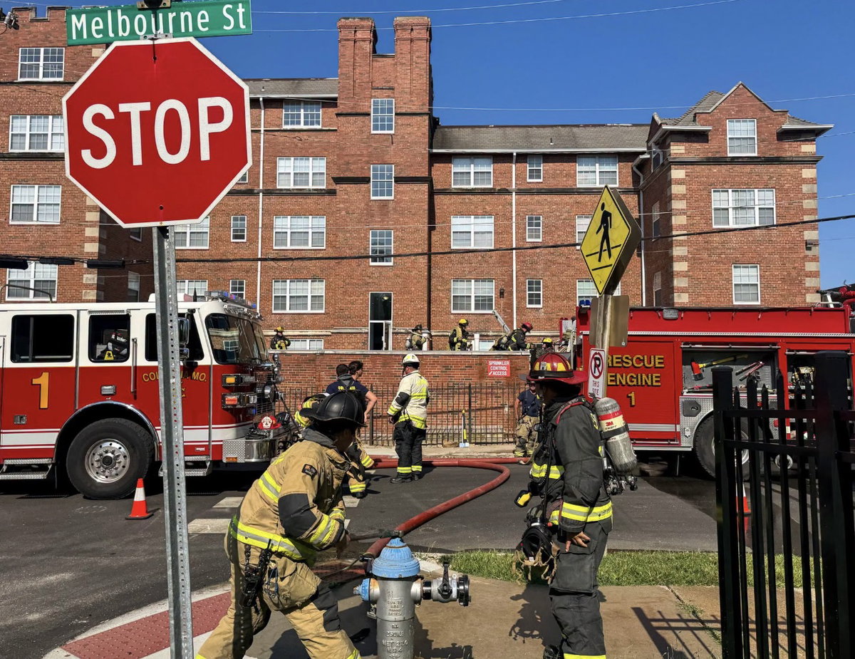 No one hurt after Stephens College dorm room catches fire