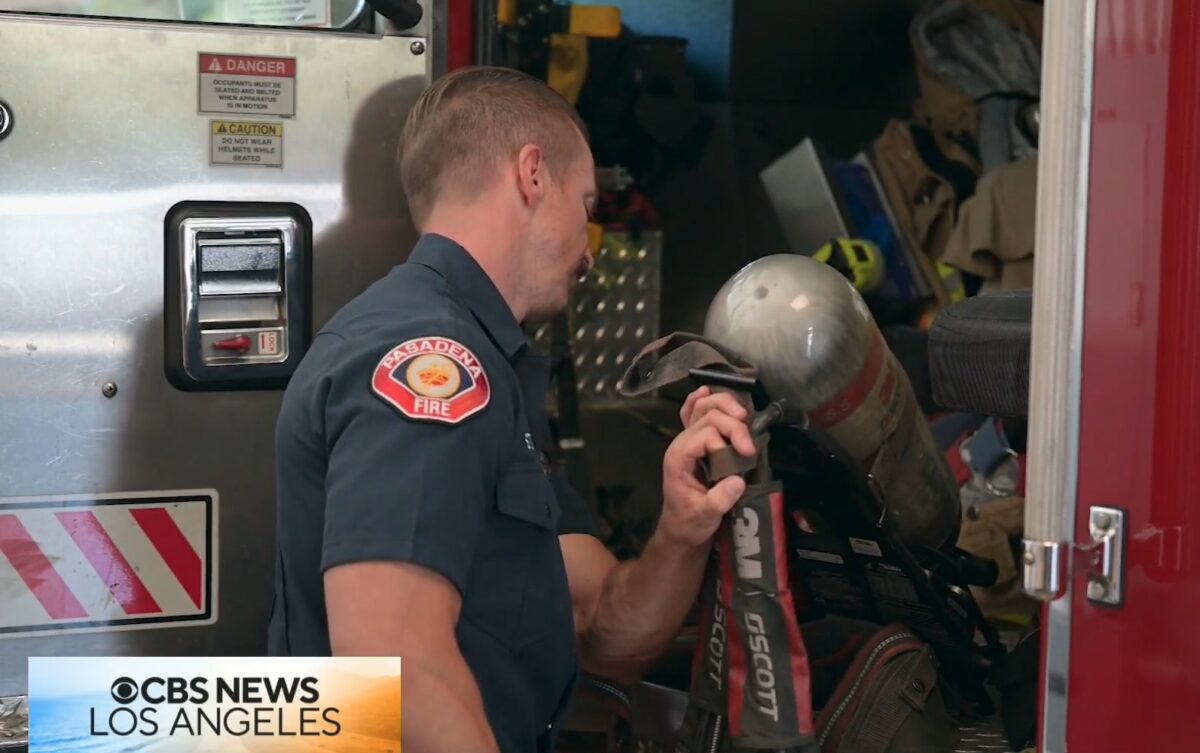 Many Pasadena firefighters became ill when the Eaton Fire exploded into an urban nightmare