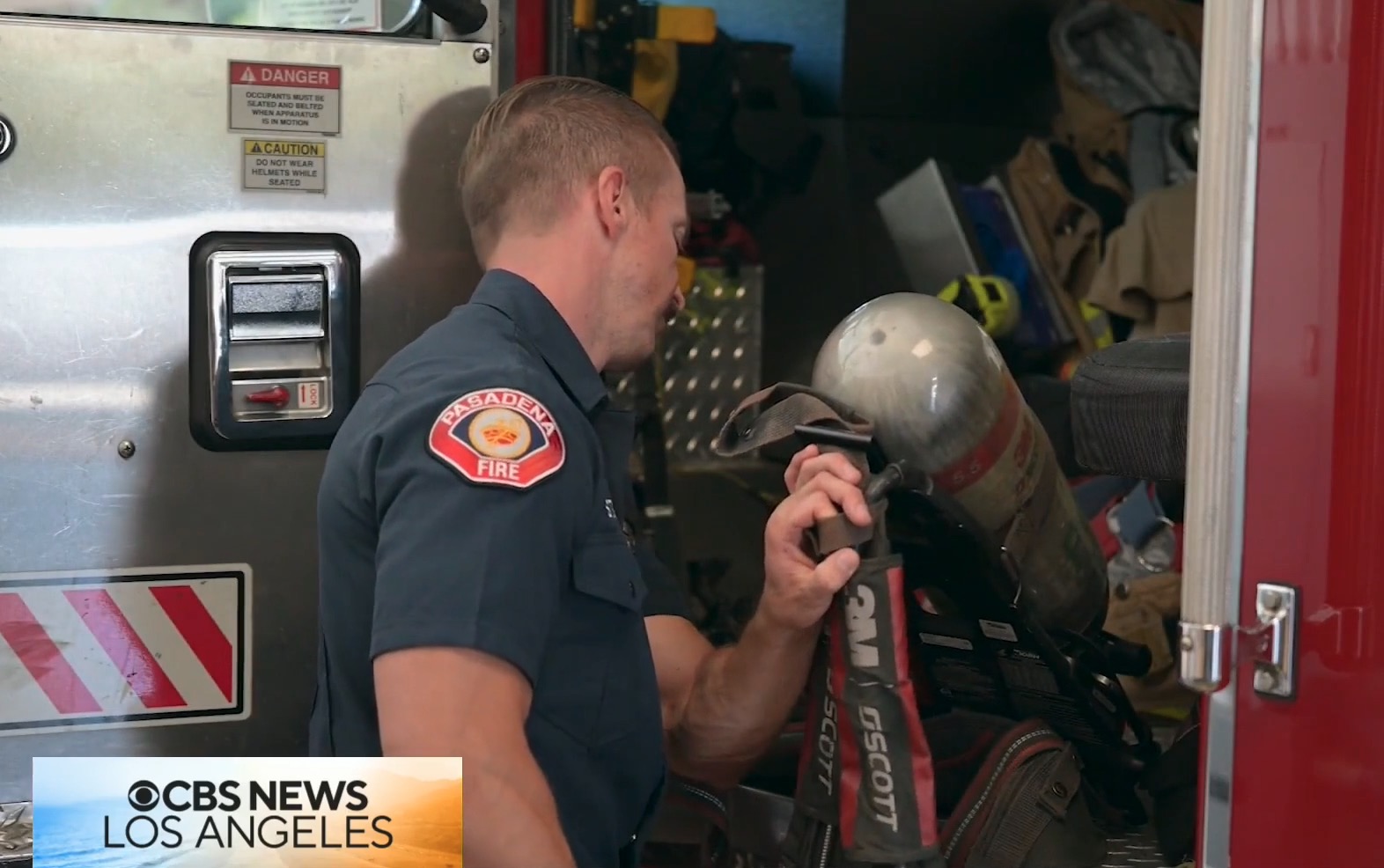 Many Pasadena firefighters became ill when the Eaton Fire exploded into an urban nightmare