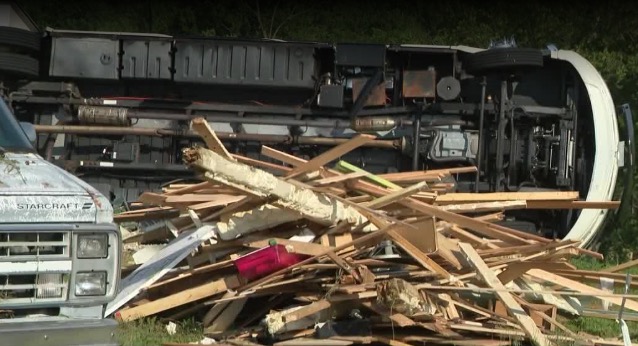 A tornado tore through the hills of Owen County
