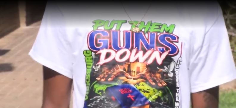 Vicksburg truck driver uses music to encourage youth to put down guns.