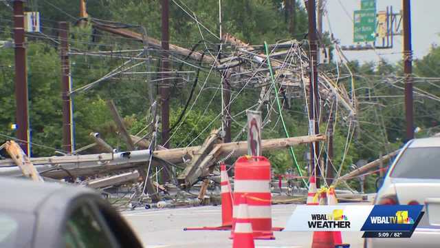 Crews are working to repair the damage