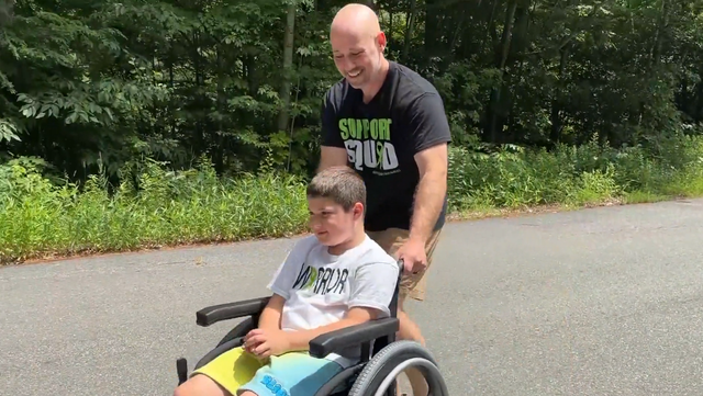 Derek and Kara Hamilton say they first noticed changes in their son Owen about two years ago