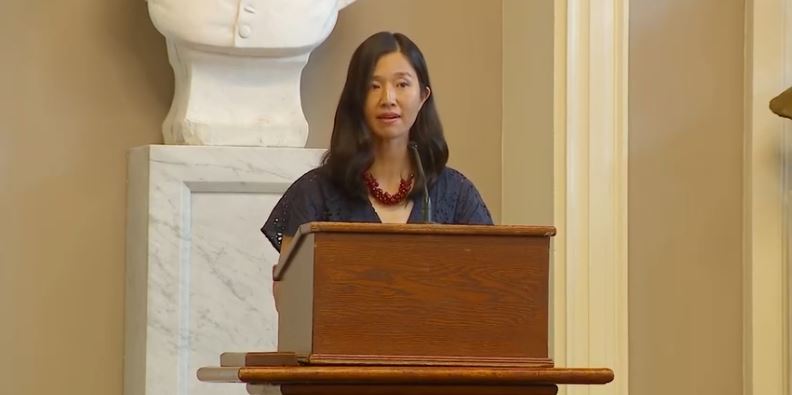 Conservators at Boston's Granary Burying Ground recently found and restored what Mayor Michelle Wu described as one of the oldest gravestones of a free Black person in America. The mayor announced the discovery during the city's annual Independence Day Oration at Faneuil Hall.