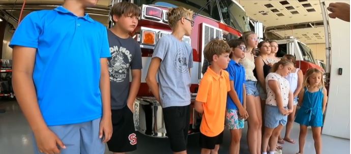 A dog named Sugar had been missing since a June 29 rollover crash near German's Villa in Vermilion — until a group of kids out paddleboarding found her trapped between rocks along the shoreline and helped bring her home.