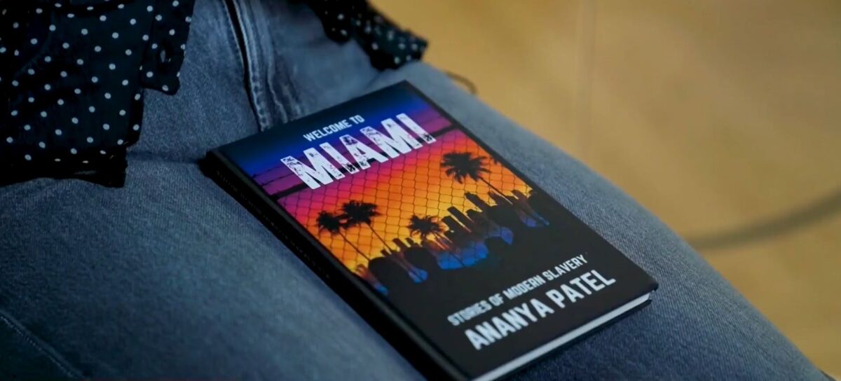 A South Florida high school student is turning her passion for writing into a mission to fight human trafficking.