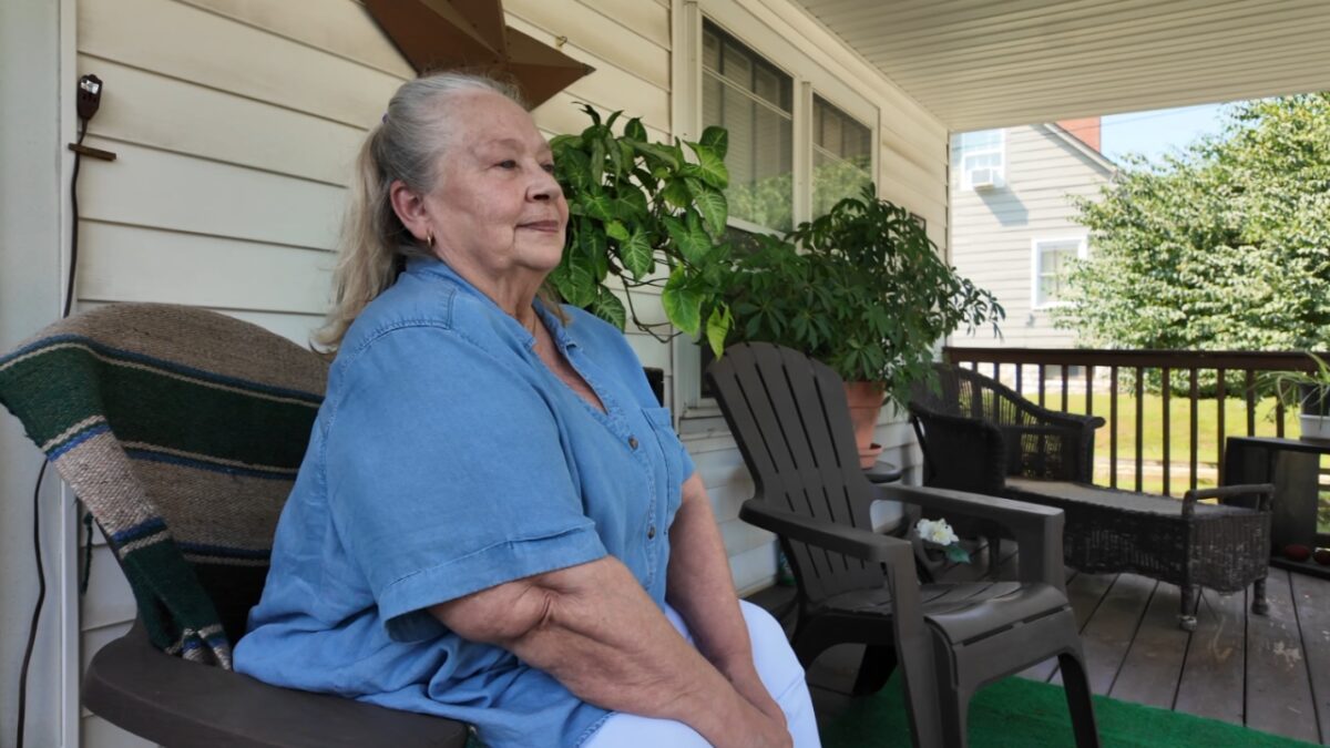 Linda Kelley's Marquis Avenue home floods regularly during heavy downpours.