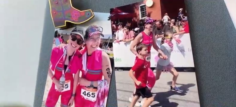 Dr. Paige Teller knows what to expect when it comes to the Tri for a Cure. She has ten years under her belt taking part in both the relay and tackling the triathlon herself. It's a tradition she started with two of her patients.