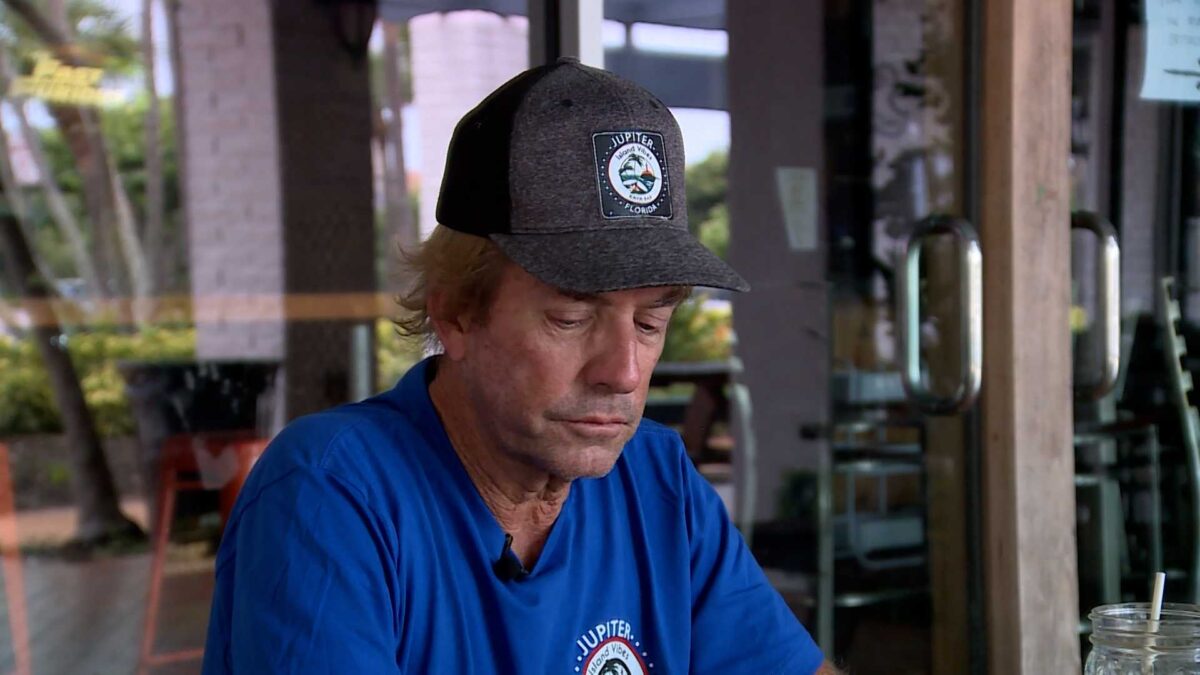 A 67-year-old man says he lost more than $700