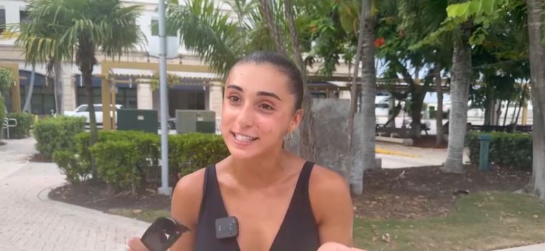 Some people go their entire lives without ever running a marathon and then there is Mia Rodriguez -a South Florida native who just finished running 26.2 miles every day