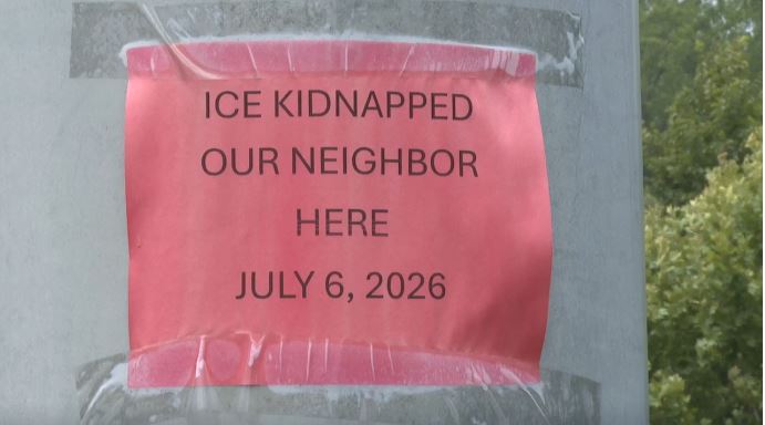 For the first time since his release from immigration detention