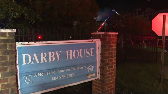When Mickey Spencer arrived at Darby House senior apartments in east Henrico Sunday morning and saw the damage from the night before