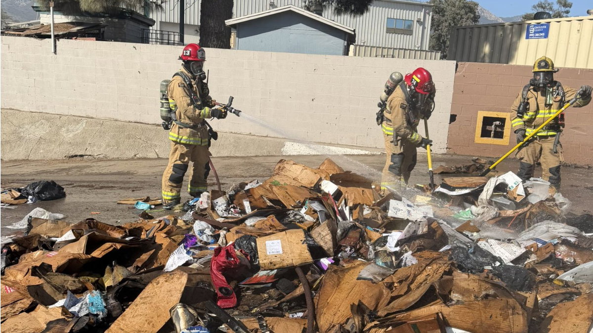 Fire breaks out at South Coast Recycling and Transfer Station