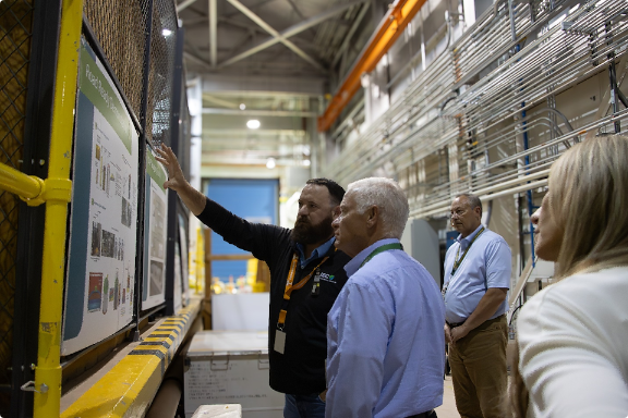 DOE leadership visits Idaho Cleanup Project