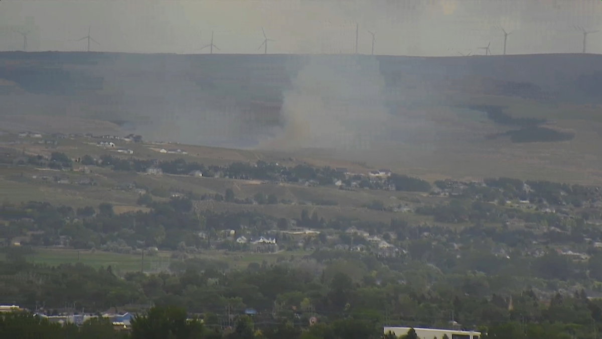 30-Acre Wildfire Contained in Ammon Foothills